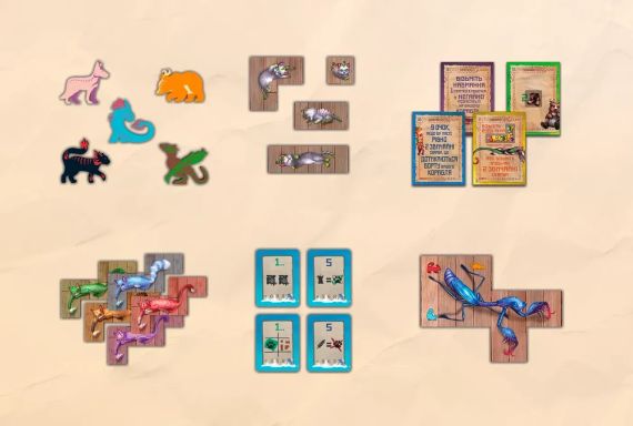 Настольная игра Остров кошек: Еще больше гостей (The Isle of Cats: Kickstarter Pack 2) | Зображення 1