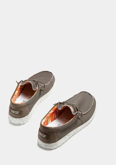 Коричневые мужские мокасины из текстиля 43 размер | Зображення 2