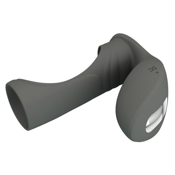 Насадка з вібрацією Pretty Love — MASTER RING GRAY, BI-210199-1 Sex Aura | Зображення 4