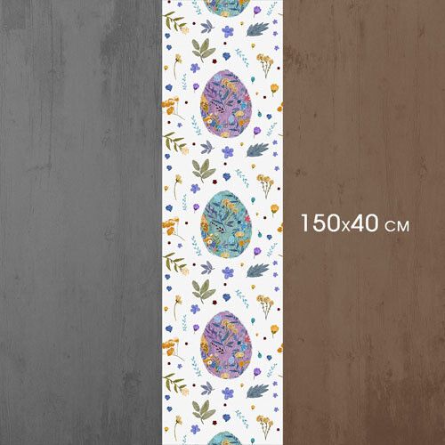 Дорожка на стол Писанка 150x40 см (DR__24A006) | Зображення 2