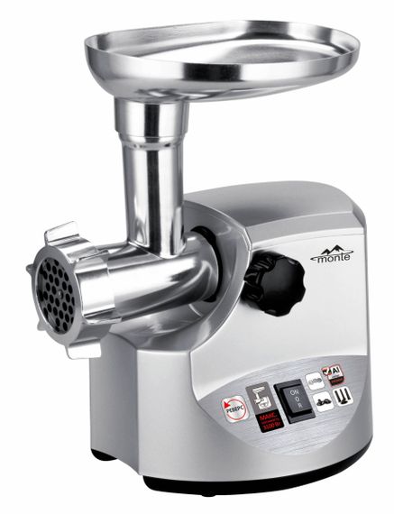 Мясорубка электрическая Monte MT-3160 3100 Вт серебристая