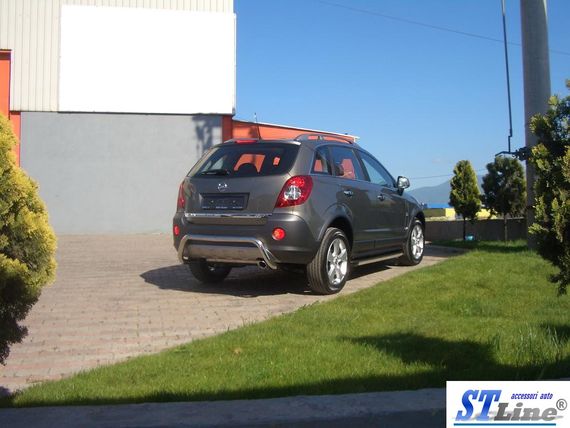 Задня дуга AK007-1 (нерж.) для Opel Antara 2007-2024 рр | Зображення 3