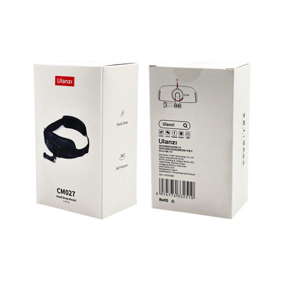 Кріплення Ulanzi Vijim CM027 Go-Quick II Head Strap Mount for GoPro and Phone (UV-C020GBB1 CM027) | Зображення 1