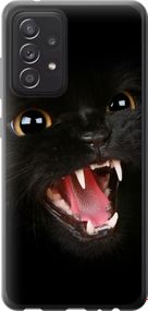 Чехол на Samsung Galaxy A52s 5G A528B Чёрная кошка "932u-2583-17620"