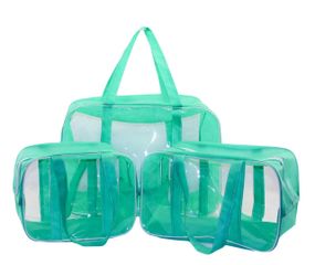 Набор из 3 сумок в роддом EcoNova S+M+XXL Плюс зелёный