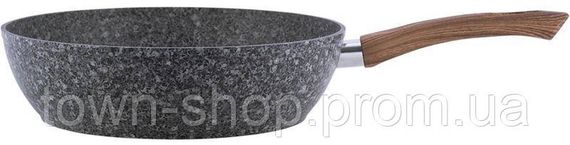 Сковорода-сотейник Kamille Grey Marble Ø24см индукционная с антипригарным покрытием KM-4165 | Зображення 1
