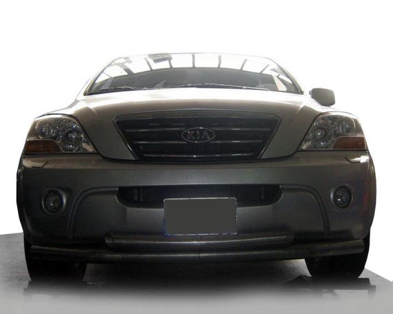 Передній захист ST014 (нерж.) для Kia Sorento 2002-2009 рр