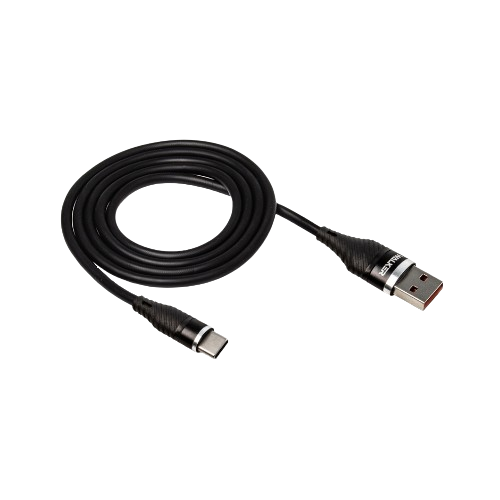 Кабель USB Type-C WALKER C735 2м чорний
