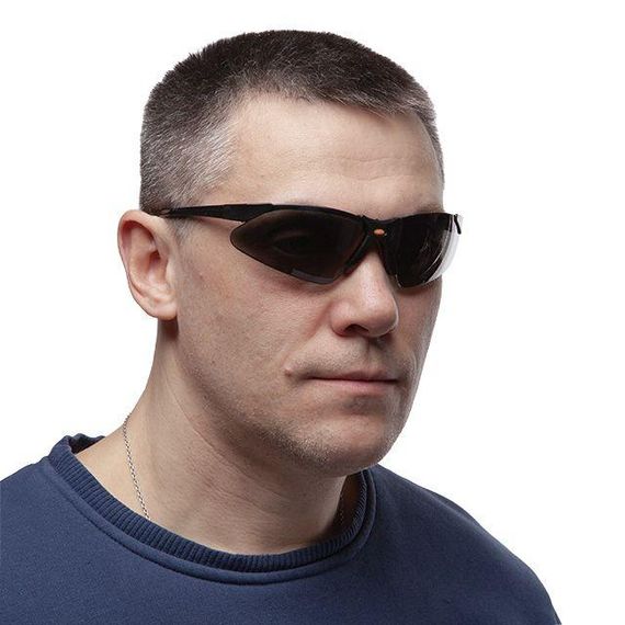 Окуляри захисні затемнені, полікарбонат, нейлон INTERTOOL SP-0097 | Зображення 3