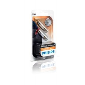 Указательные лампа накаливания PHILIPS 12844B2 C5WX35mm 12V 5W SV8,5 2pcs. blister