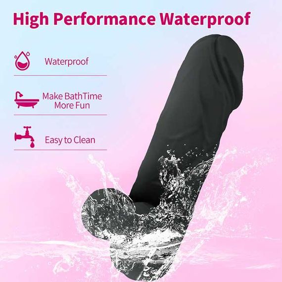 Реалистичный смарт мини-вибратор для клитора Love Spouse черный –  Смарт вибраторы | Зображення 2