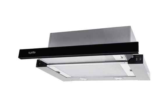 Телескопічна кухонна витяжка VENTOLUX GARDA 60 XBG (750) SMD LED