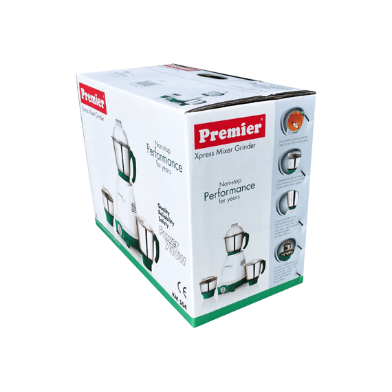 Міксер подрібнювач для бобових, спецій, горіхів Xpress Grinder 750 Вт Premier 8901365100134 | Зображення 2