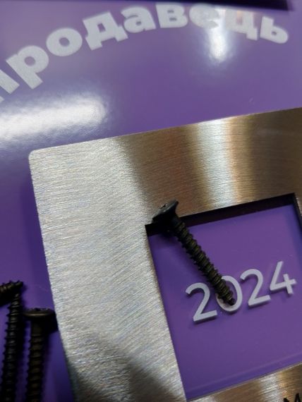 Саморезы метизы 22 мм крепеж для бриджа электрогитары черные | Зображення 4