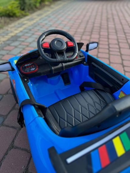 Дитячий спортивний електромобіль PRIMA CAR Cabrio кабріолет на акумуляторі з пультом керування та музикою | Зображення 7