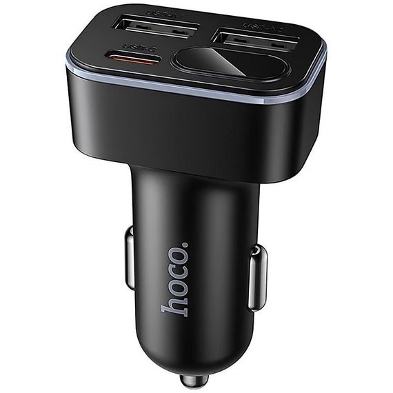 АЗП Hoco Z63A Barry PD42W+QC3.0 (2USB-A/1C) Black | Зображення 1