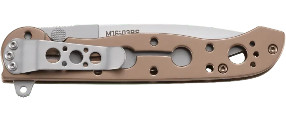 Нож CRKT "M16 BRONZE/SILVER" Тактический нож Армейский нож Карманный нож Военный нож Нож для военных | Зображення 6