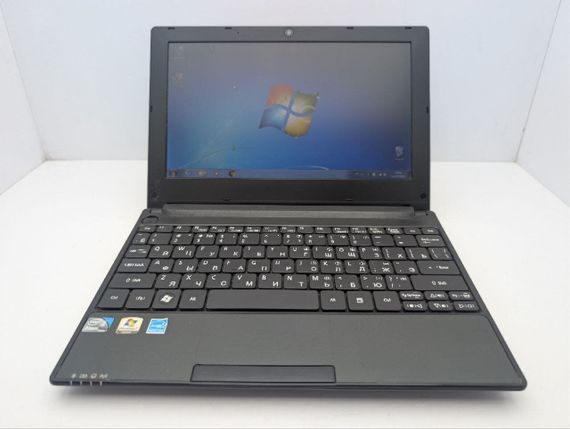 Нетбук eMachines 355 / 11.6" (1366x768) TN / Intel Atom N570 (2 (4) ядра по 1.6 GHz) / 2 GB DDR3 / 80 GB HDD / Intel Graphics / DVD-ROM б/у | Зображення 1