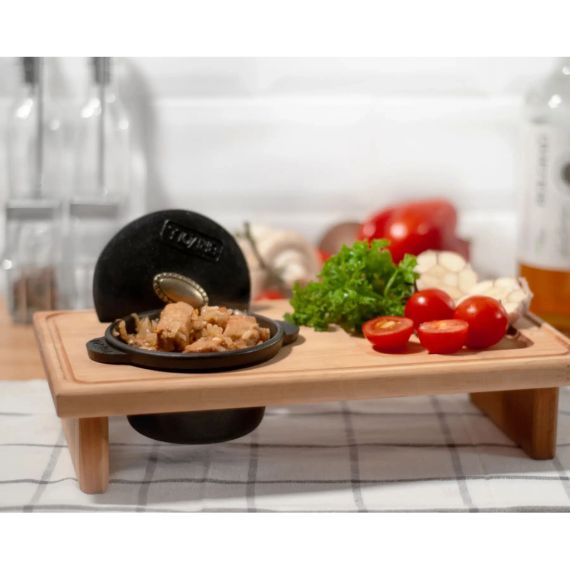 Каструля Brizoll HoReCa чавунна з підставкою 0.3 л (H03-D) | Зображення 3