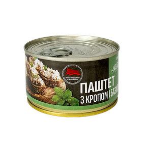 Паштет с укропом и базиликом Тернопольский мясокомбинат 225 г