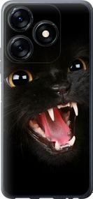 Чехол на Tecno Spark 10 Чёрная кошка "932u-3023-17620"