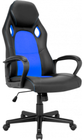 Кресло геймерское GT Racer X-2640 BlackBlue