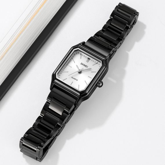 Жіночий годинник Skmei 2237BKSI Black-Silver | Зображення 3