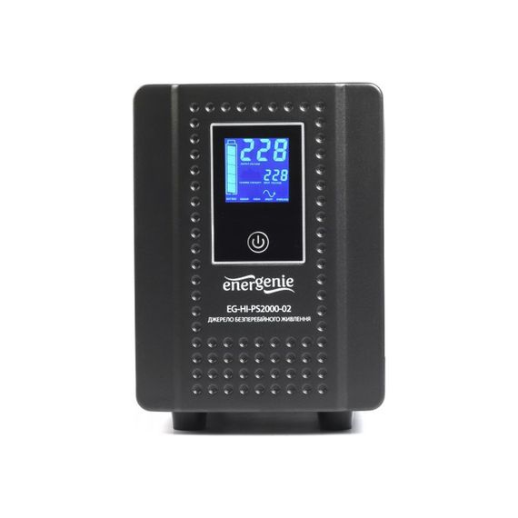 Пристрій безперебійного живлення EnerGenie EG-HI-PS2000-02, 2000VA (EG-HI-PS2000-02) | Зображення 1