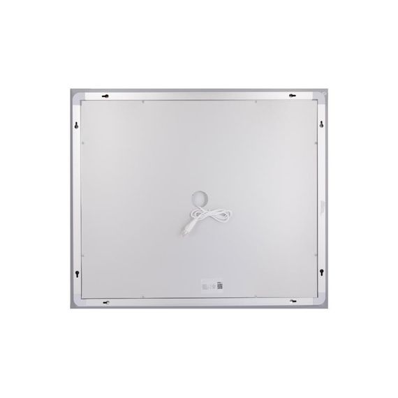Дзеркало Lidz Kubis (KU1) 700х600 з LED-підсвічуванням Touch, з антизапотіванням, з димером, рег. яскравості LDKU60070049285 | Зображення 5