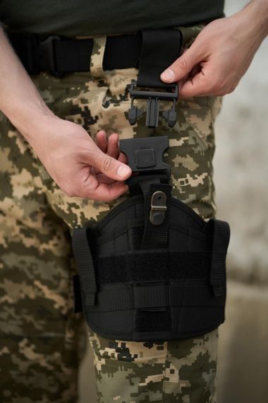 Кобура чорна з кріпленням на ногу ( 1113749857) | Зображення 5