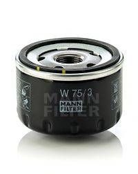 Фільтр масляний двигуна (вир-во MANN) MANN-FILTER W753 на RENAULT 4 универсал (112_)