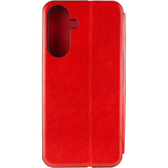 Шкіряний чохол-книжка Belora для Samsung Galaxy S24 FE Red | Зображення 3