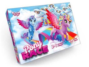 Настільна гра "Pony Race" G-PR-01-01 Danko Toys, в коробці (4823102809953)