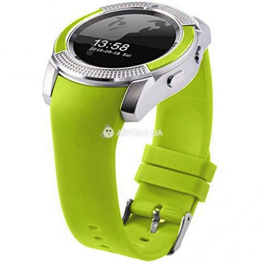 Розумні смарт-годинник Smart Watch V8. IF-489 Колір: зелений | Зображення 3