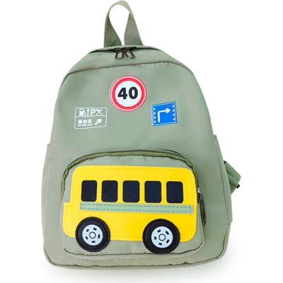 Рюкзак детский Evo-kids Small Bus Green (2418-7 Green Bus)
