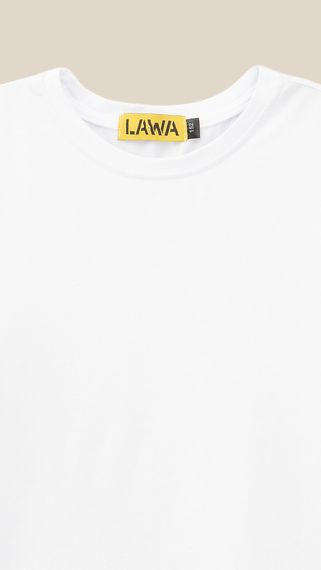 Лонгслів однотонний для хлопчика LAWA BBC02316 146 см Білий shop (2000991057227) | Зображення 1