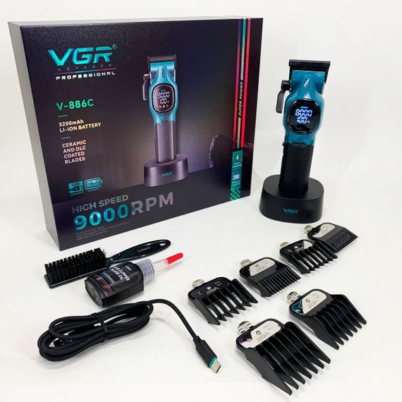 Класна машинка для стрижки волосся Машинка для стрижки волосся професіоналів CJ-10 | Зображення 4