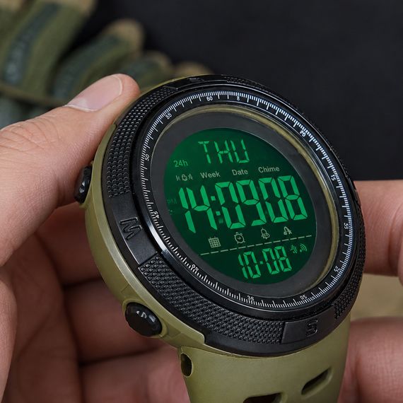 Чоловічий годинник Skmei 1251AG Military | Зображення 4