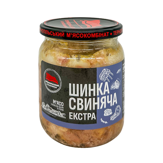 Шинка свиняча екстра Тернопільський м'ясокомбінат 500 г