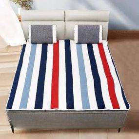 Електропростирадло 90х160см ALFARID Різнокольорові смужки