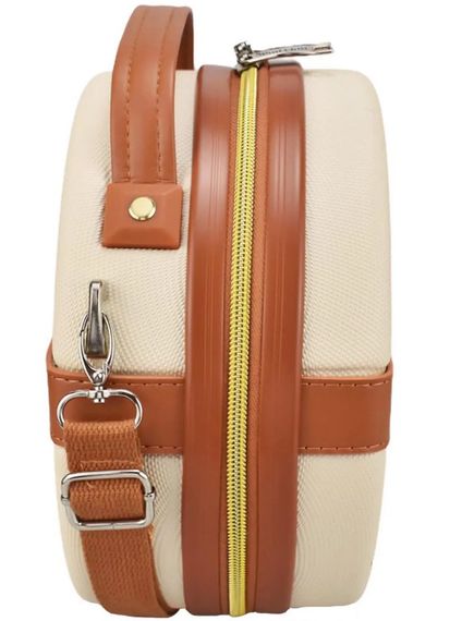 Бьюті-кейс Semi Line 5L Ecru/Brown (T5670-1) (DAS302665) | Зображення 3