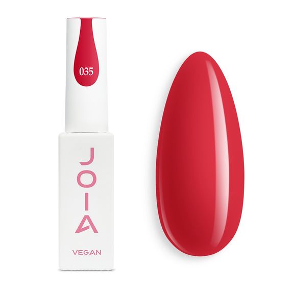 Гель-лак JOIA vegan 035 класичний червоний, 6 мл | Зображення 1