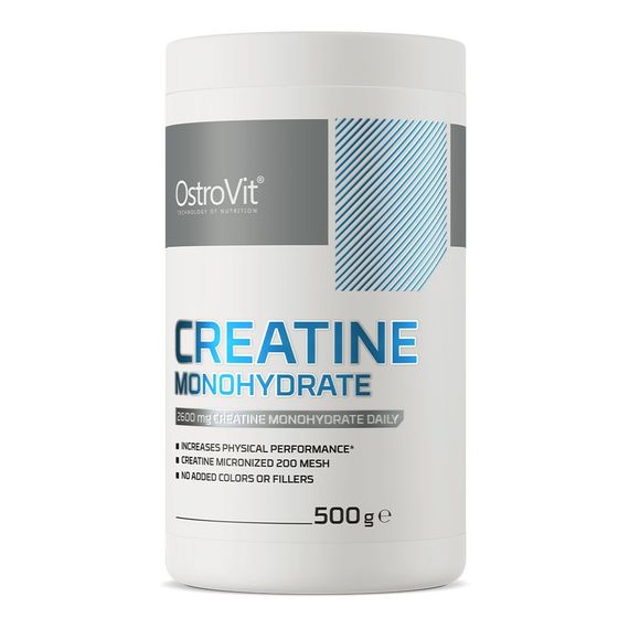 Креатин моногідрат OstroVit Creatine Monohydrate 500 g /200 servings/ Lemon