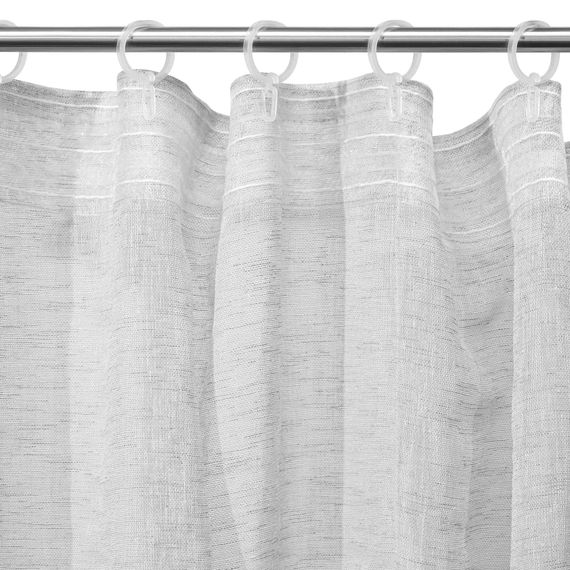 Гардина Ardesto 300х270см, крафт-лен, 100% полиэстер, серый (ART1050GR) | Зображення 3