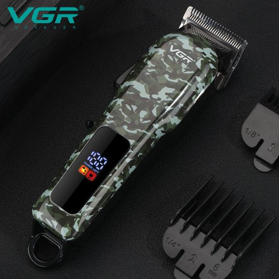 Машинка-тример VGR V-665 бездротова, титанові леза, XPRO (44240-V-665_521) | Зображення 1