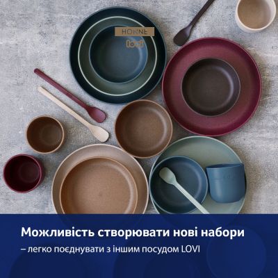 Набір дитячого посуду Lovi Pistachio з кружкою (21/532_gre) | Зображення 7