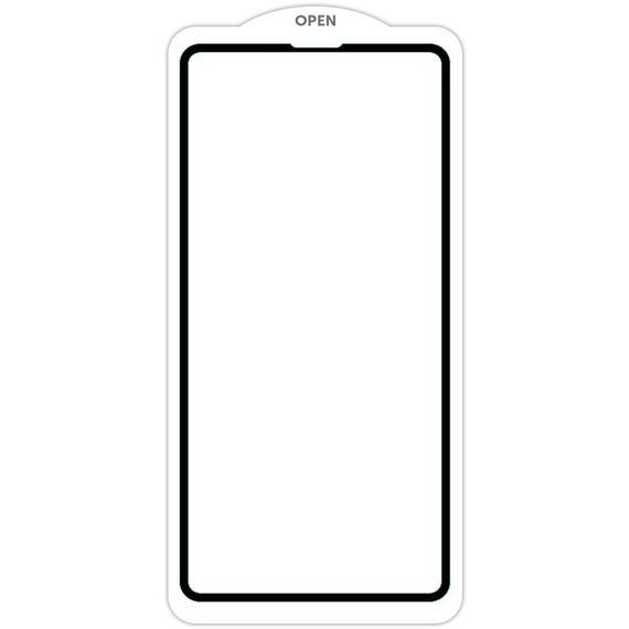 Захисне скло SKLO 5D (тех.пак) для Apple iPhone 13 mini (5.4") Чорний / Біла підкладка