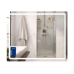 Дзеркало Qtap Mideya (MI2) 900х700 з LED-підсвіткою Touch, з антизапотіванням, з димером, рег. яскравості QT2078NCF9070