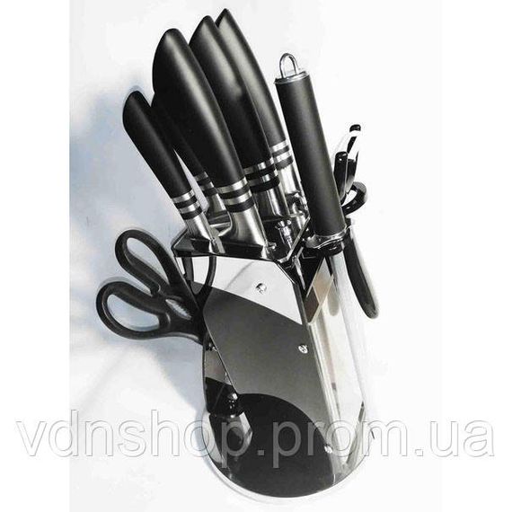 Професійний кухонний набір ножів UNIQUE UN-1835 9 шт, Відмінний набір ножів, Ножі кухонні професійні VW-71 | Зображення 1