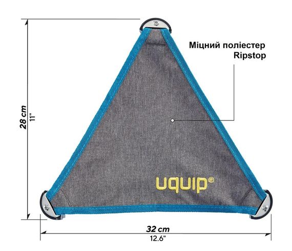 Стілець розкладний Uquip Trinity L Grey (244033) (DAS302770) | Зображення 2